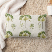 トラベラーズパームアンドバナナツリーオンテラッツォ ランバークッション (ブランケット)