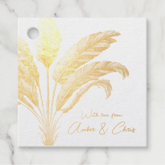 トラベラーズパームツリー トロピカル ボヘミア フェイバータグ (正面)