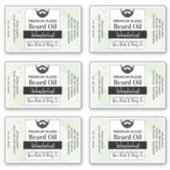 トラベラーズマップヒゲ油ラベル（具材あり） シール (正面)