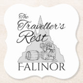 トラベラーズレスト – 紙コースター (正面)