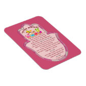 トラベラーズ祈りの言葉オンヘブライ磁石 マグネット (右側)