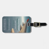 トラベラートラベルコンサルタント飛行機ウィング ラゲッジタグ (正面横)