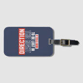 トラベラーバモダンスタイリッシュックパッカー ラゲッジタグ (正面横)