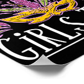 トラベラーフライトバケーションニューオーリンズガールズトリップ ポスター (角)