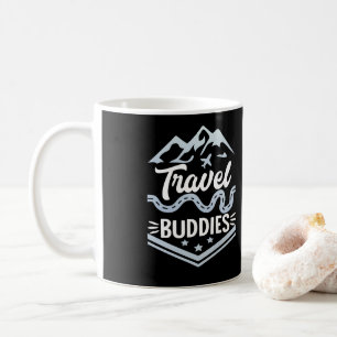 トラベラーフライトバケーション旅行バディーズ コーヒーマグカップ