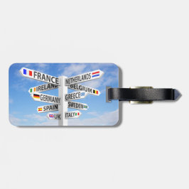 トラベラーヨーロッパ ラゲッジタグ