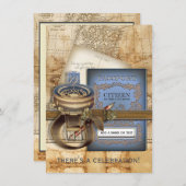 トラベラー ミディアム パーティー 招待状 (正面/裏面)