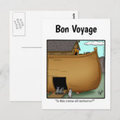 トラベルおもしろいユーモアポストカード ポストカード (正面/裏面)