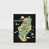 トラベルのまわりにアジア台湾台北ファミリーバケーションS カード (正面)