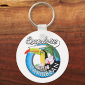 トラベルのパッカリブのチを探索する。 キーホルダー (正面)