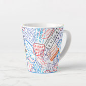 トラベルアイコン カフェラテマグ (右アングル)