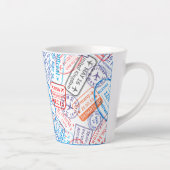 トラベルアイコン カフェラテマグ (右)