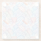 トラベルアイコン ガラスコースター (裏面)