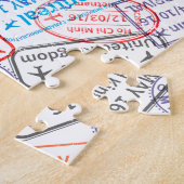 トラベルアイコン ジグソーパズル (側面)