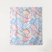 トラベルアイコン タペストリー (正面)