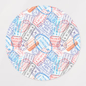 トラベルアイコン ラベル (デザイン1)