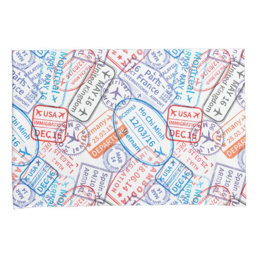 トラベルアイコン 枕カバー (正面右)