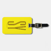 トラベルアクセサリ荷物タグ ラゲッジタグ (正面横)