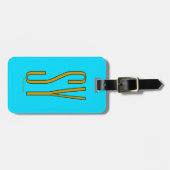 トラベルアクセサリ荷物タグ ラゲッジタグ (正面横)