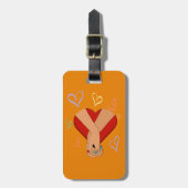 トラベルアクセサリ荷物タグ ラゲッジタグ (正面縦)