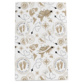 トラベルアドベンチャーベビーシャワー抱き枕 ミディアムペーパーバッグ (正面)