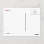 トラベルアロンハンティントンビーチピア ポストカード (裏面)