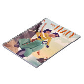 トラベルアートエクスプロイタリア ノートブック (左側)