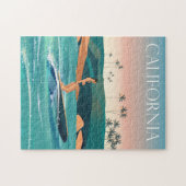 トラベルアートカリフォルニアトラベル ジグソーパズル (横)