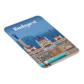 トラベルアートトラベルトゥブダペスト マグネット (右側)