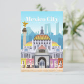 トラベルアートトラベルトゥメキシコシティ エンクロージャーカード (スタンド正面)
