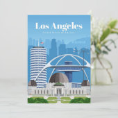 トラベルアートトラベルロサンゼルス サンキューカード (スタンド正面)