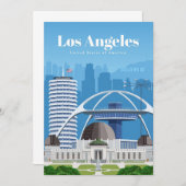 トラベルアートトラベルロサンゼルス サンキューカード (正面/裏面)