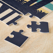 トラベルアートビューティフルハワイビーチ ジグソーパズル (側面)