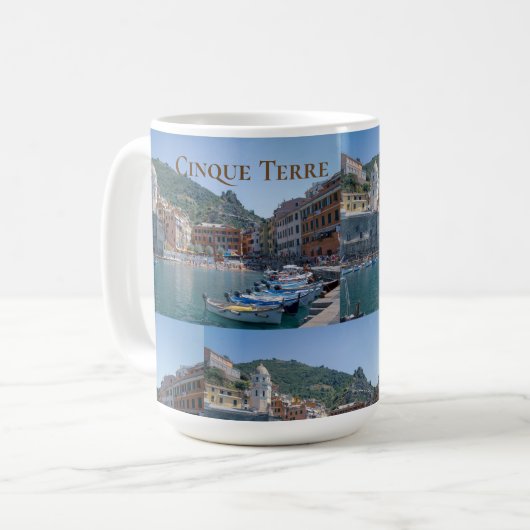 トラベルアートランドスケープCinque Terreイタリア コーヒーマグカップ (正面左)