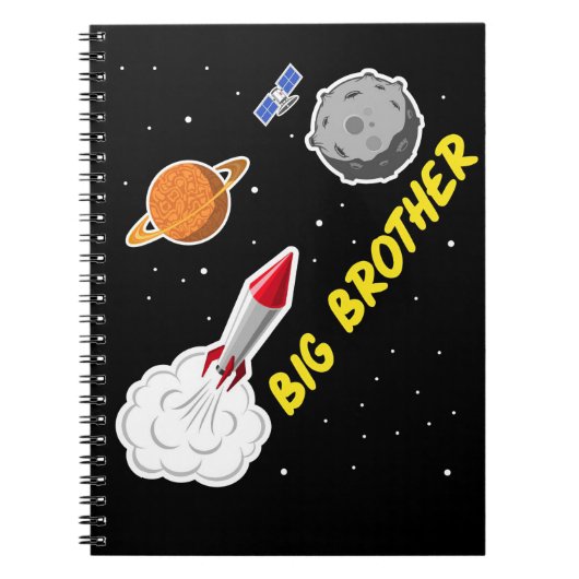 トラベルアート宇宙旅行 ノートブック (正面)