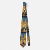 トラベルインディアスタイリッシュシティシーントレンディー ネクタイ (正面)