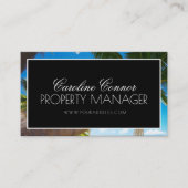 トラベルエージェンシービーチリゾートバケーションレンタル 名刺 (正面)