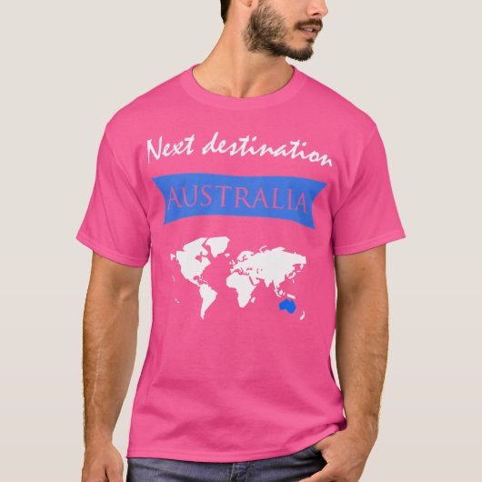 トラベルオーストラリアのギフトアイディア Tシャツ (正面)