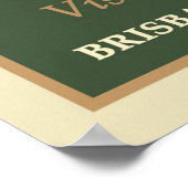 トラベルオーストラリアビーチヴィンテージ ポスター (角)