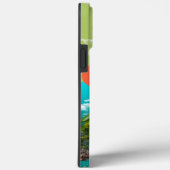 トラベルカッコいいコラージュポップ・アートのアート Case-Mate iPhoneケース (裏面 / 右)