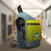 トラベルカラフルスリングバッグイニシャルクロス体バッグ スリングバッグ