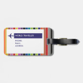 トラベルカラフルバケットリスト ラゲッジタグ (裏面横)