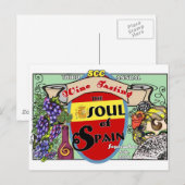 トラベルカード – スペインの魂 ポストカード (正面/裏面)