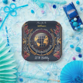 トラベルキャビンビーチ宛先18th誕生日 ペーパープレート (パーティー)