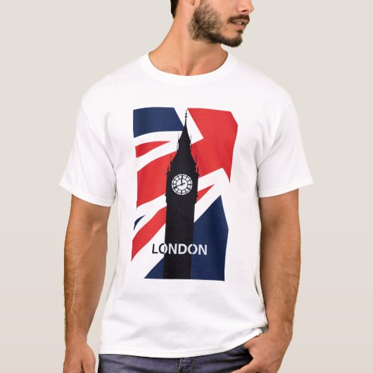 トラベルキャピタルシティロンドンUK Tシャツ (正面)