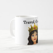 トラベルクイーンマグ コーヒーマグカップ (正面左)