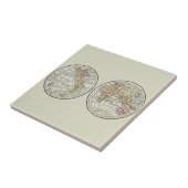 トラベルグローブマップアース1916ワールドアトラス タイル (側面)