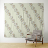 トラベルグローブマップアース1916ワールドアトラス タペストリー (インサイチュ(横))