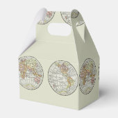 トラベルグローブマップアース1916ワールドアトラス フェイバーボックス (裏面サイド)