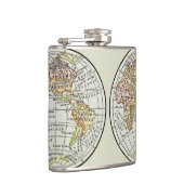 トラベルグローブマップアース1916ワールドアトラス フラスク (右)